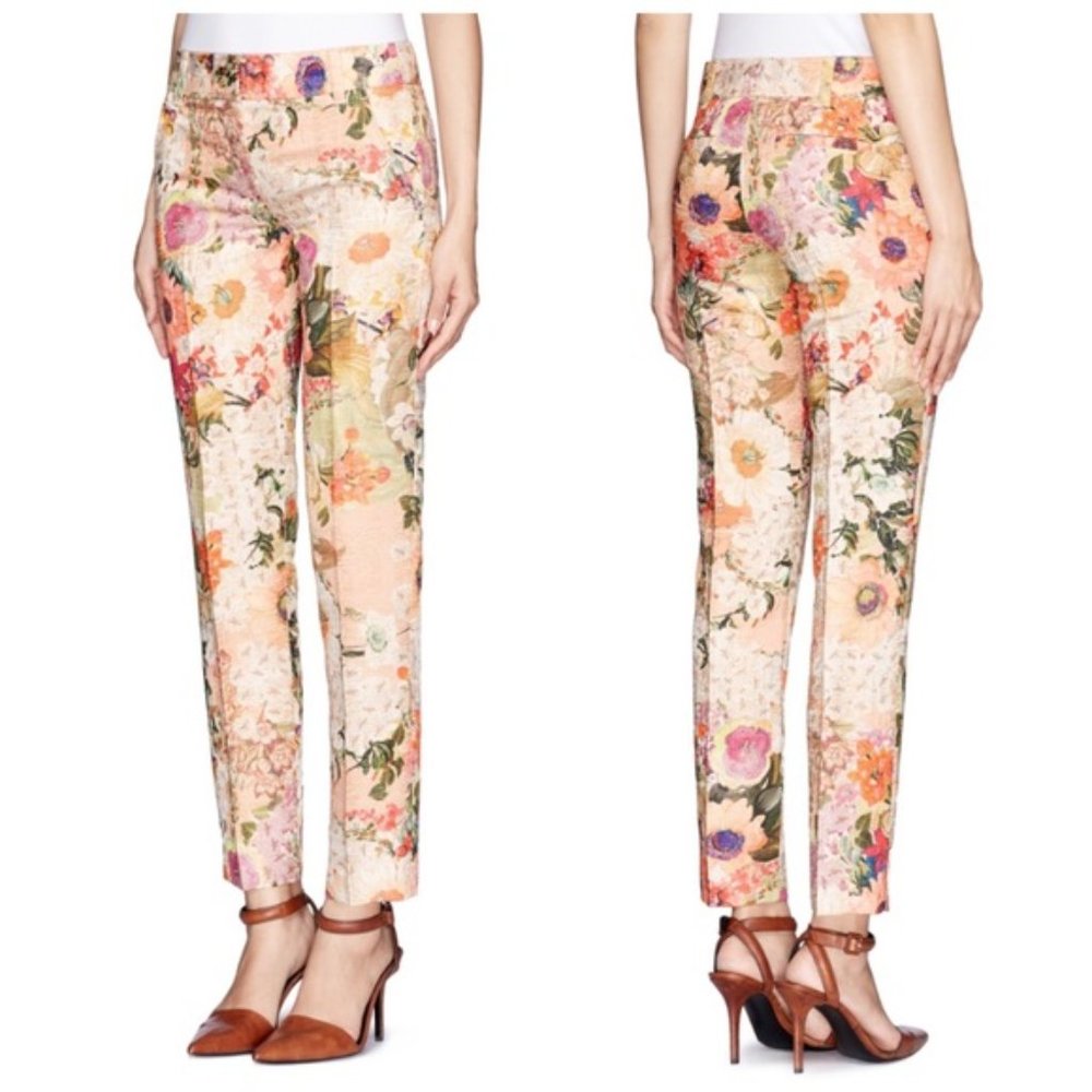 Tory Burch Izzy Floral Jeans
